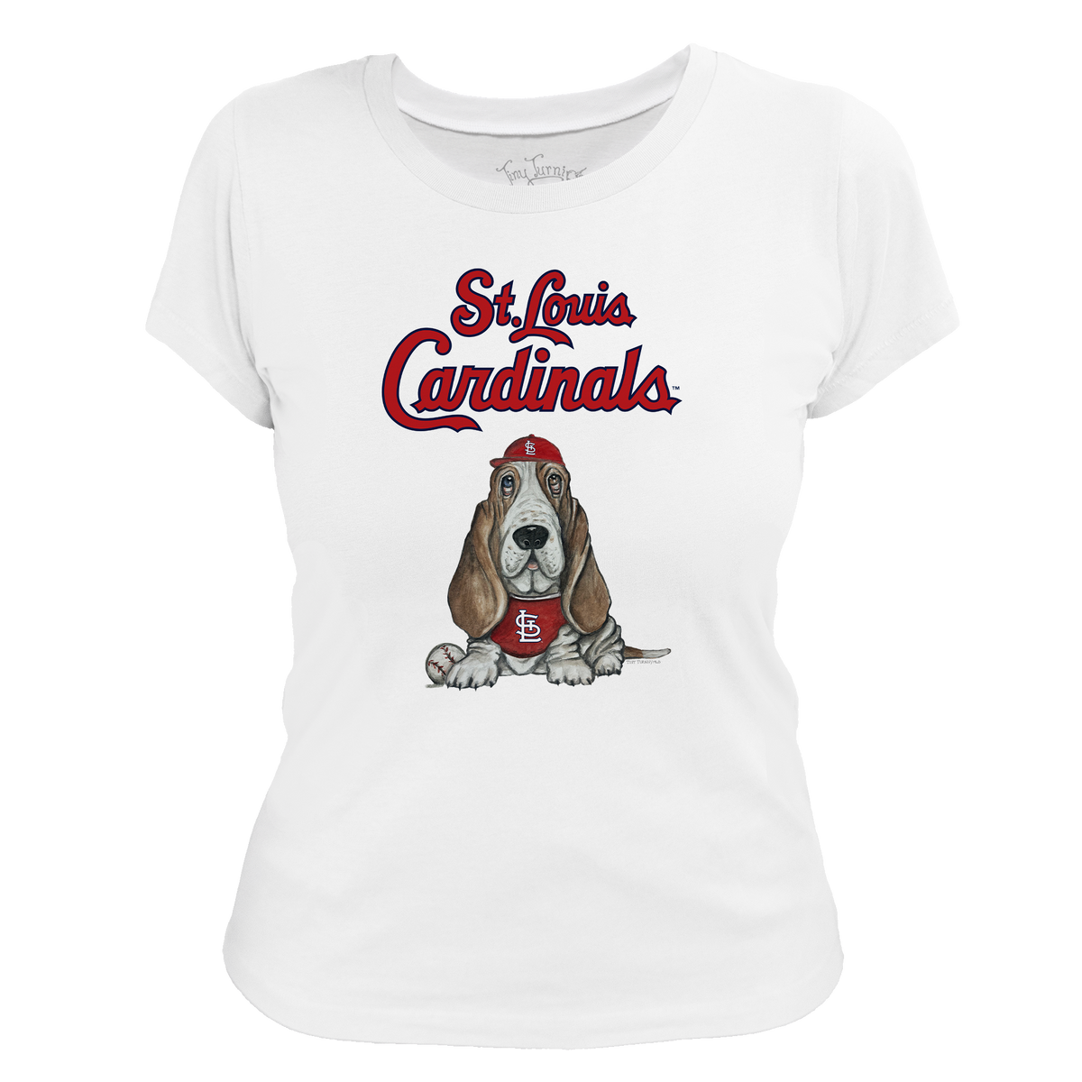 St. Louis Cardinals Puddy Women's Tee Shirt - Tiny Turnip
