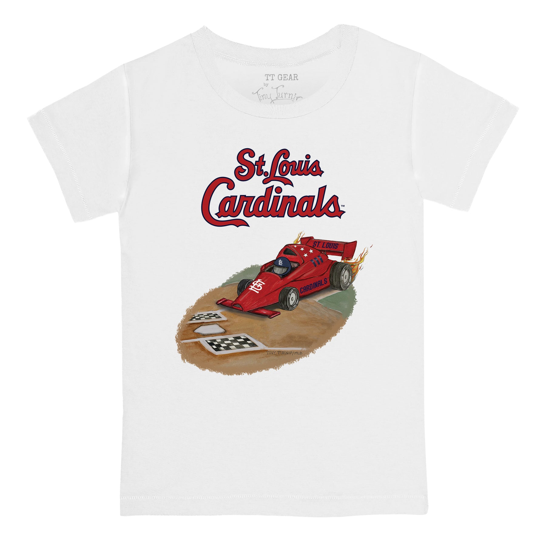 St. Louis Cardinals Race Car Tee Shirt