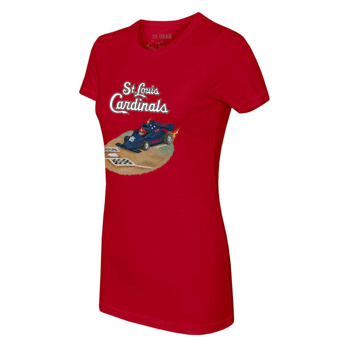 St. Louis Cardinals Race Car Tee Shirt