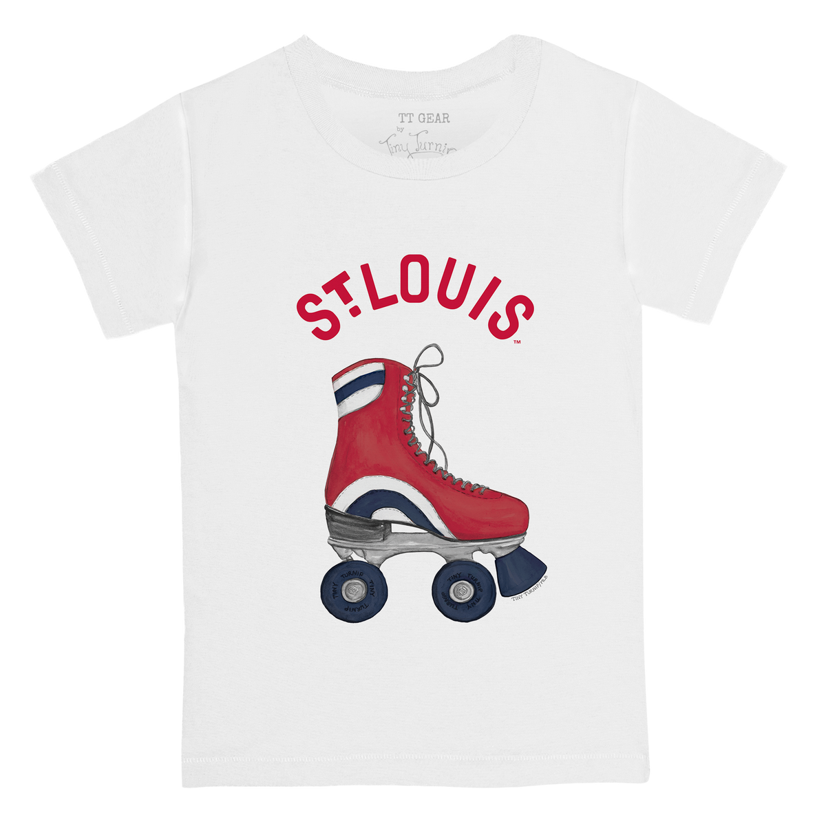 St. Louis Cardinals Retro Skate Kid's Tee Shirt