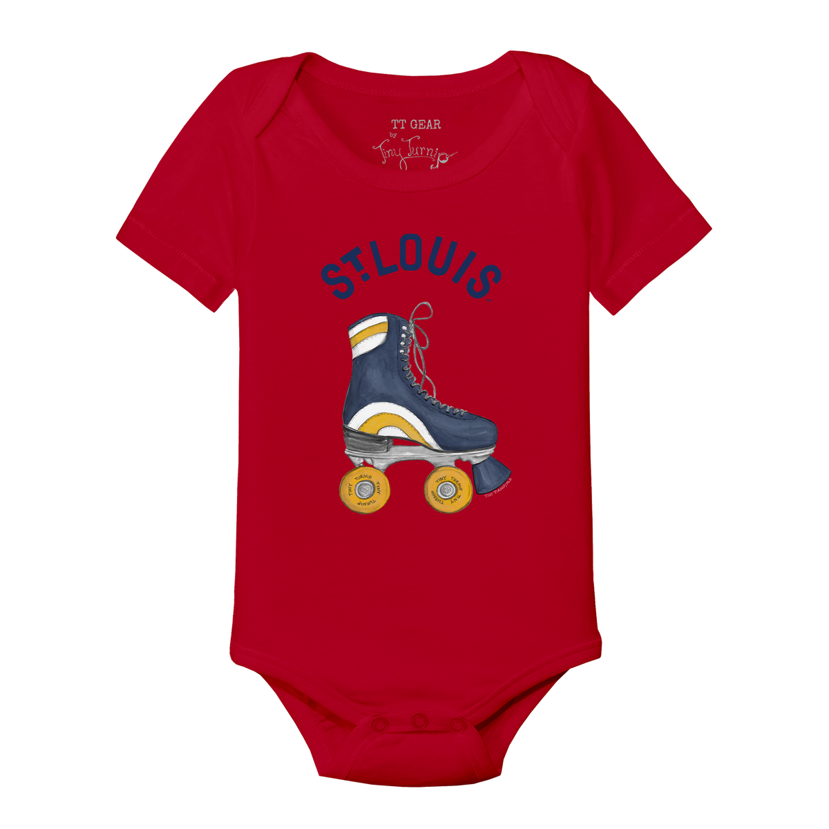 St. Louis Cardinals Retro Skate Short Sleeve Snapper