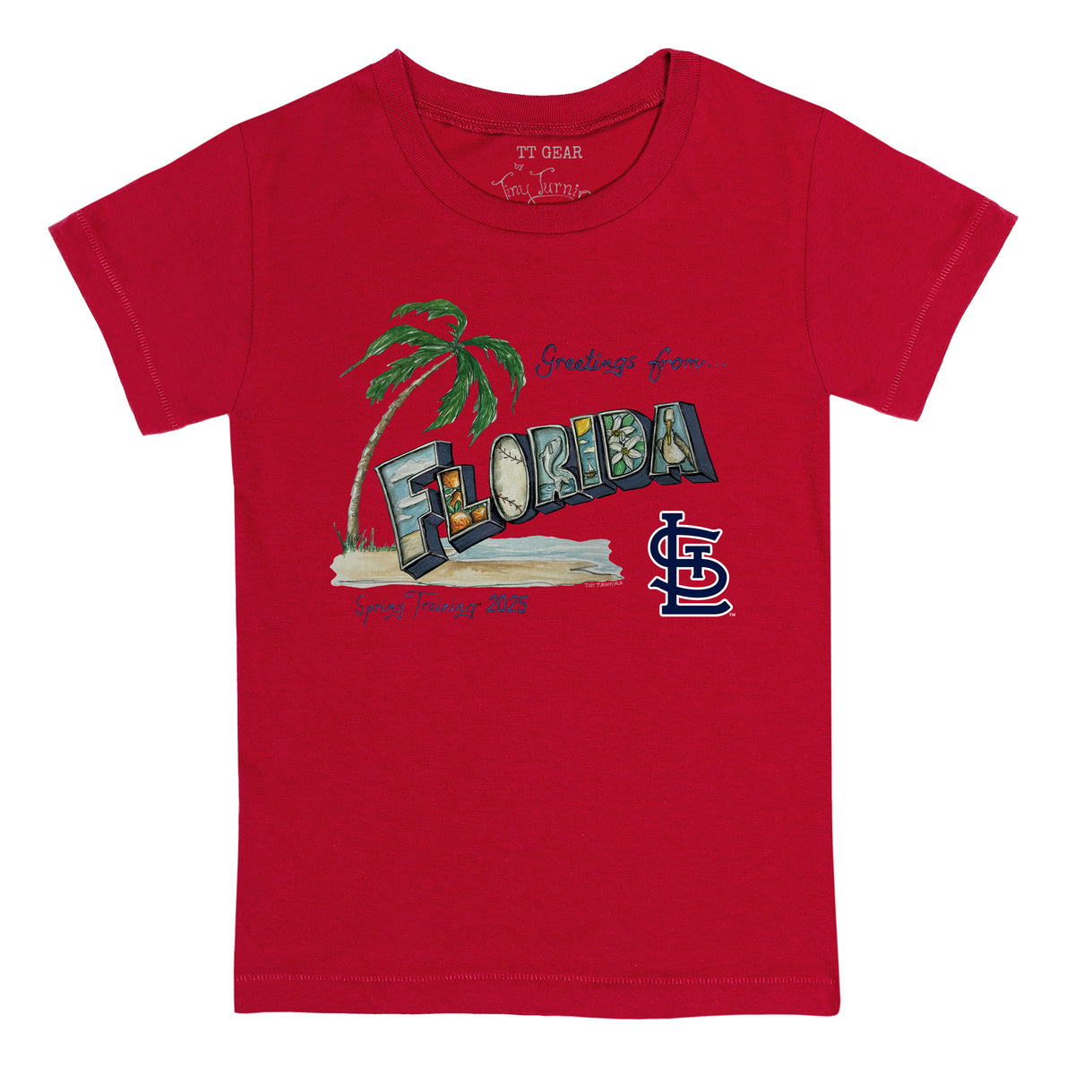 St. Louis Cardinals Spring Training 2025 Tee Shirt
