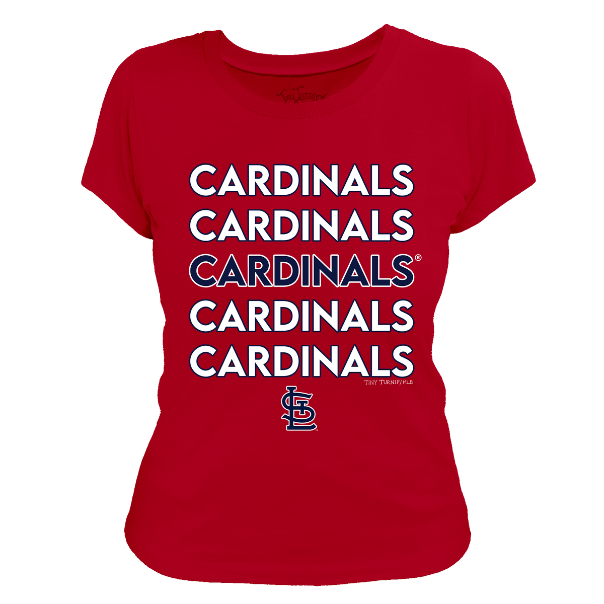 St. Louis Cardinals Stacked Tee Shirt