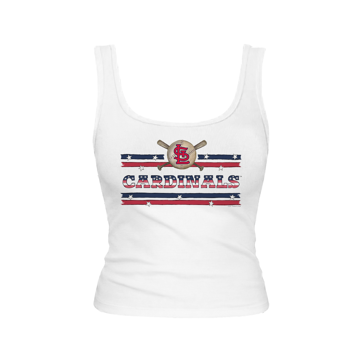 St. Louis Cardinals Stars and Stripes Emmy Tank
