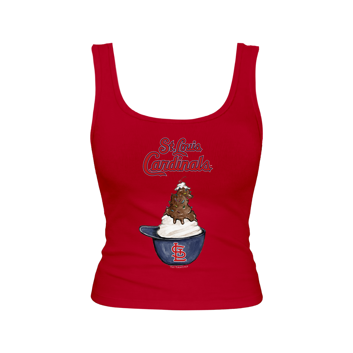 St. Louis Cardinals Sundae Helmet Emmy Tank