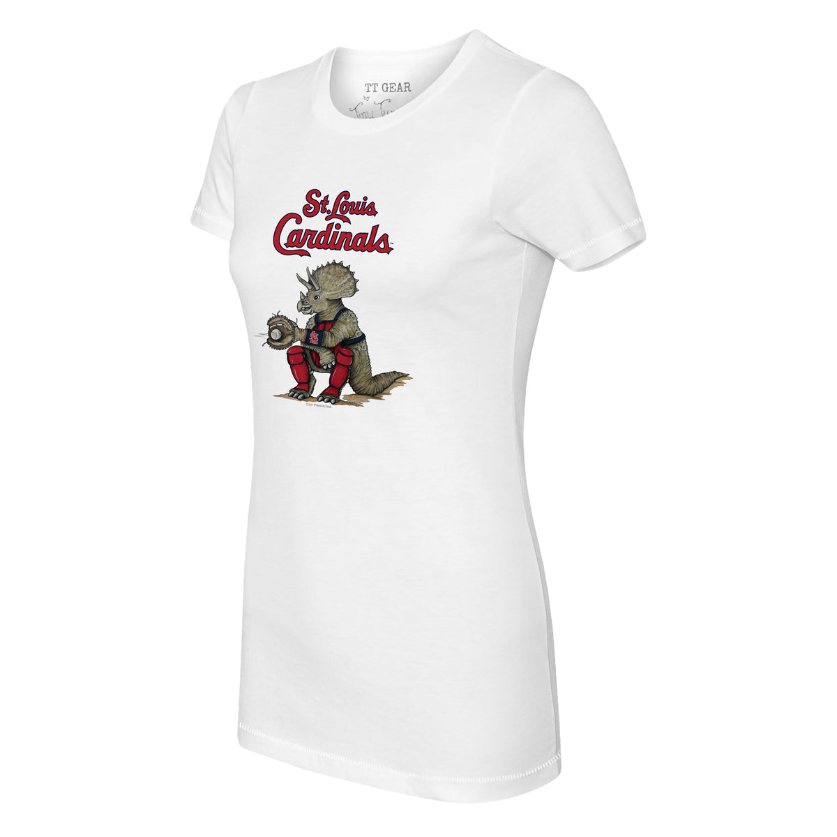 St. Louis Cardinals Triceratops Tee Shirt
