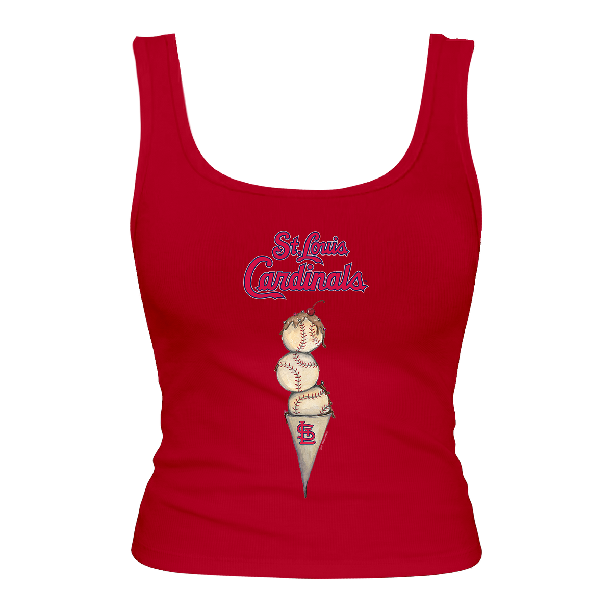 St. Louis Cardinals Triple Scoop Emmy Tank