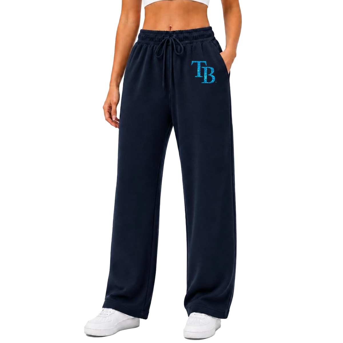 VIP Tampa Bay Rays Postseason '26 Adult Navy Sweatpants - Tiny Turnip