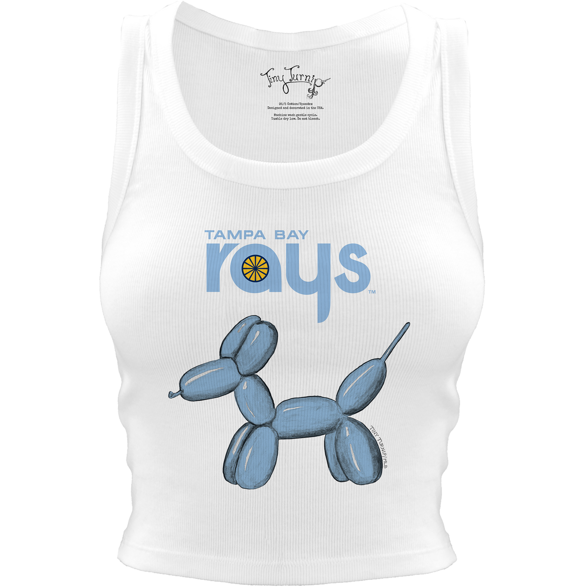 Tampa Bay Rays Balloon Dog Crop Tank