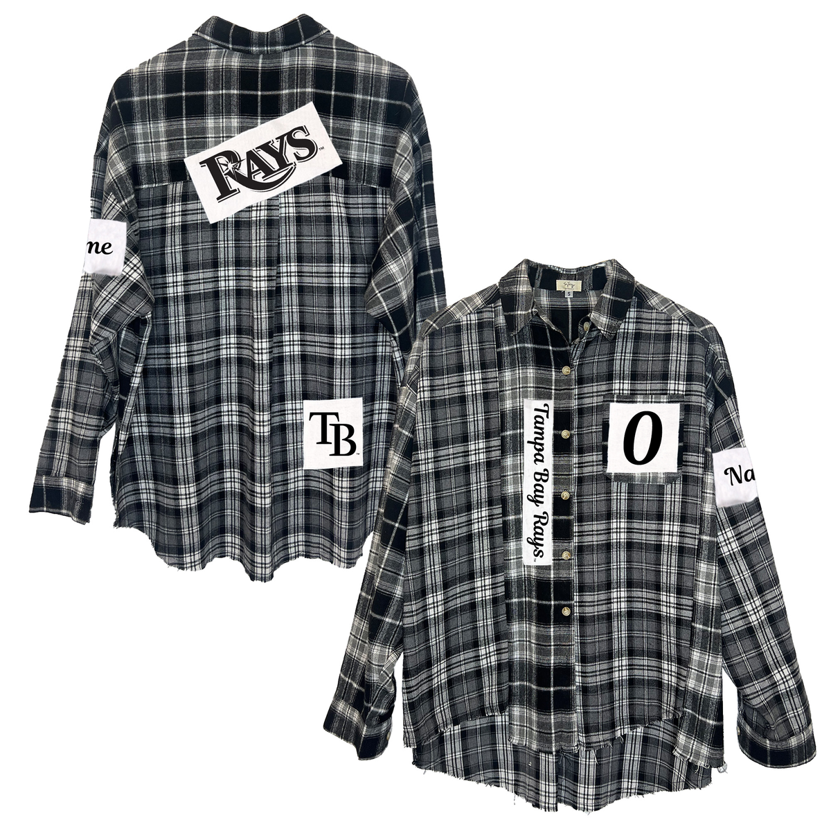 Tampa Bay Rays Black Out Flannel