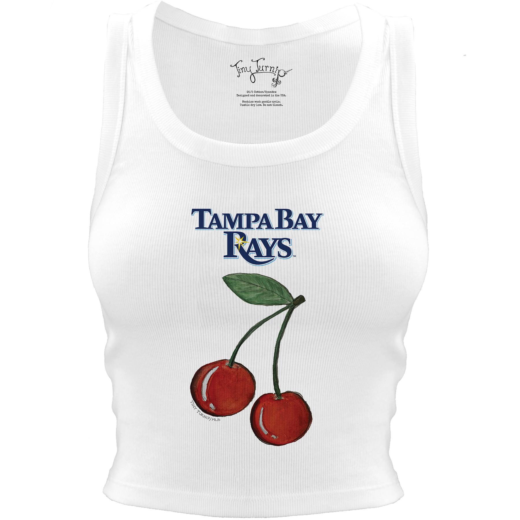 Tampa Bay Rays Cherry Crop Tank