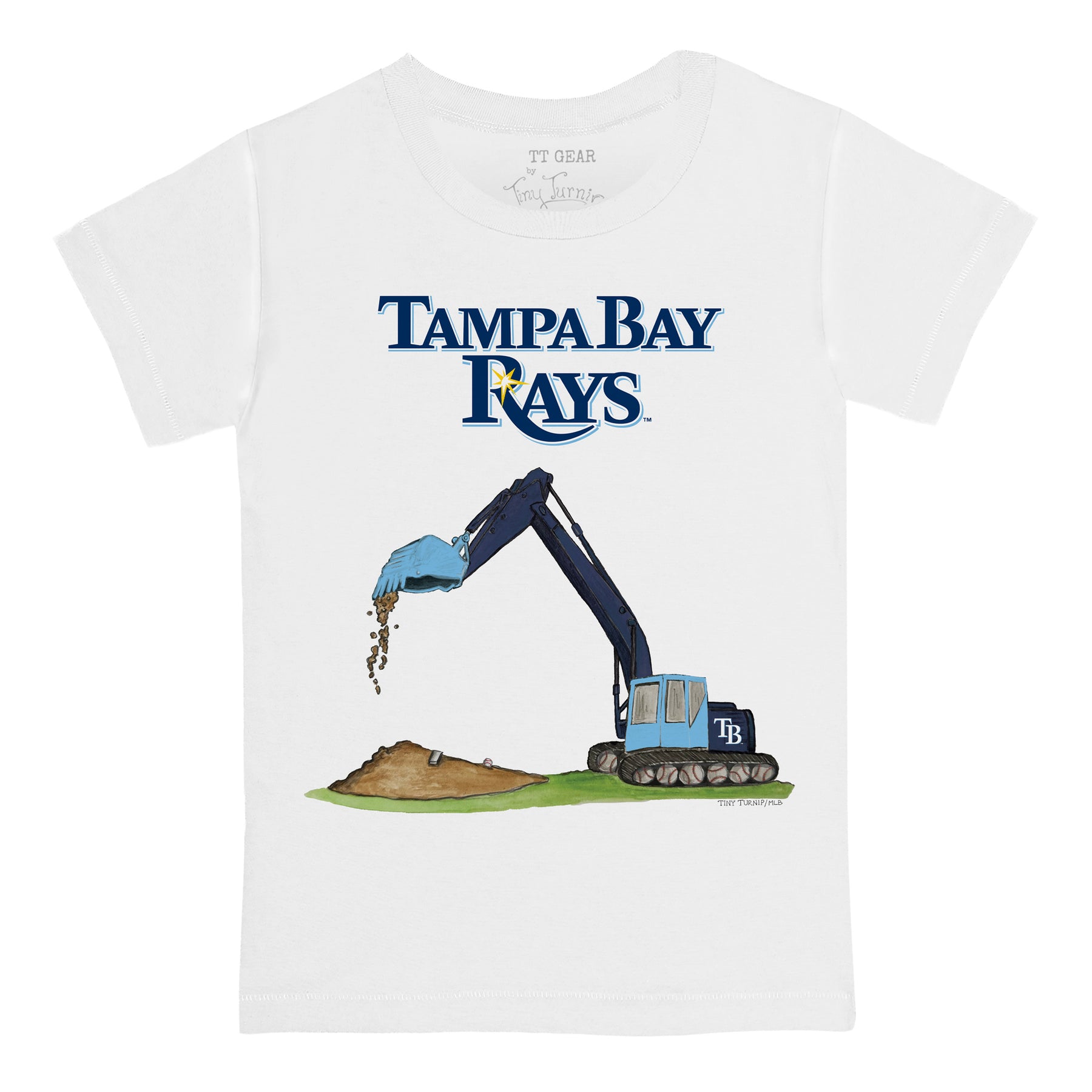 Tampa Bay Rays Excavator Tee Shirt