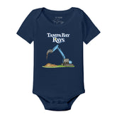 Tampa Bay Rays Excavator Short Sleeve Snapper
