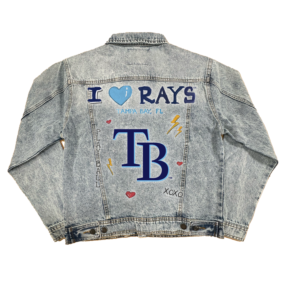 I Heart Rays Boyfriend Denim Jacket - Tiny Turnip