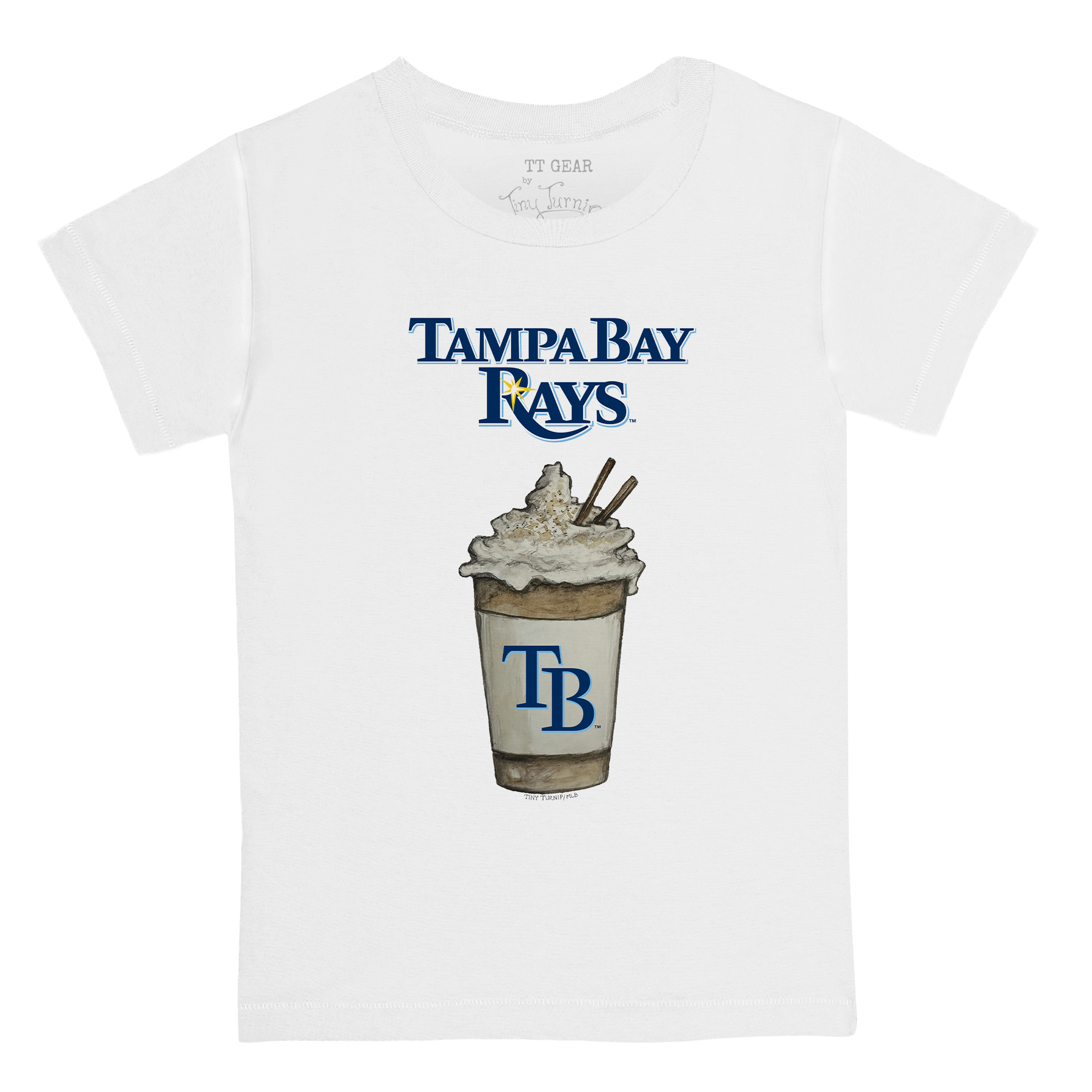 Tampa Bay Rays Latte Kid's Tee Shirt