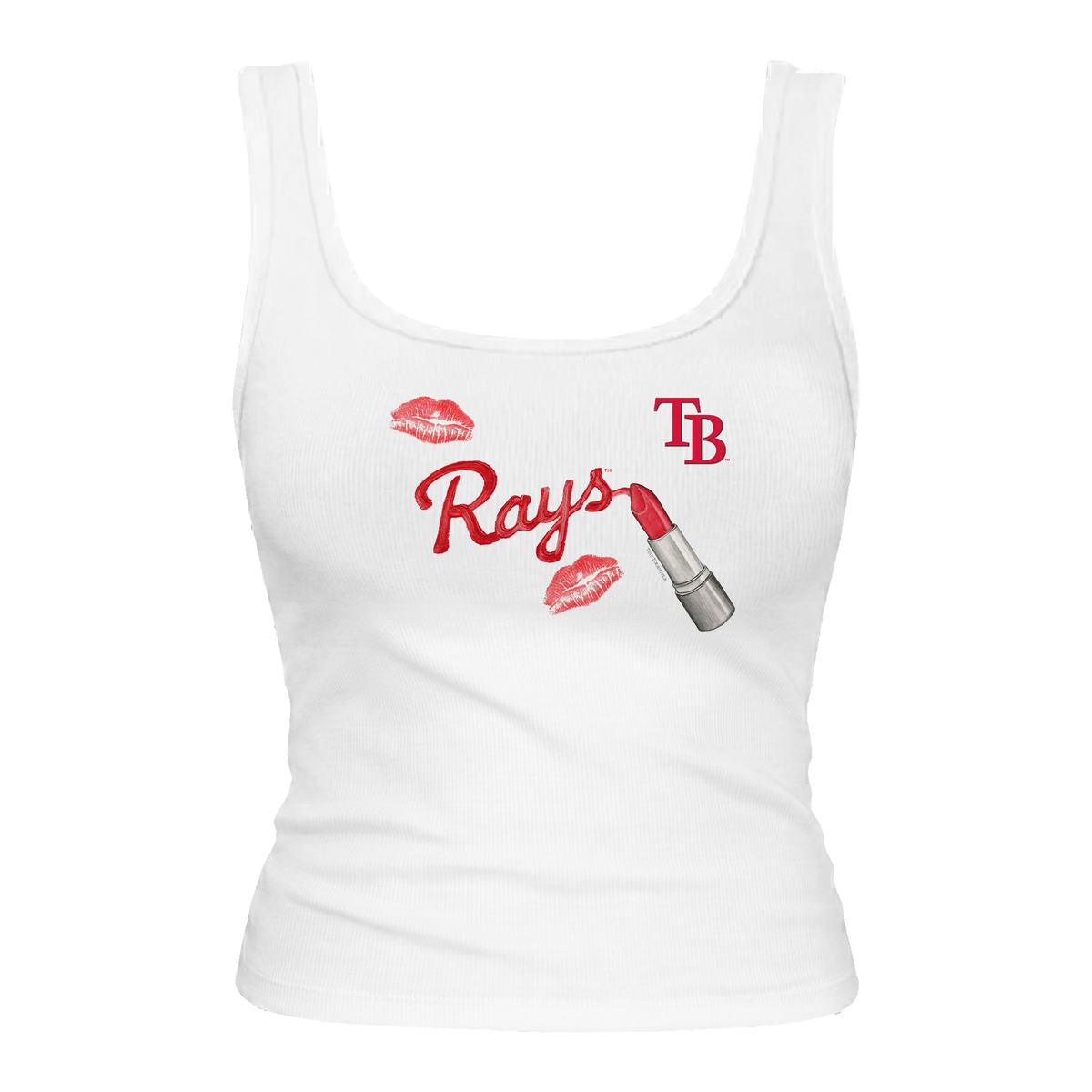 Tampa Bay Rays Lipstick Emmy Tank