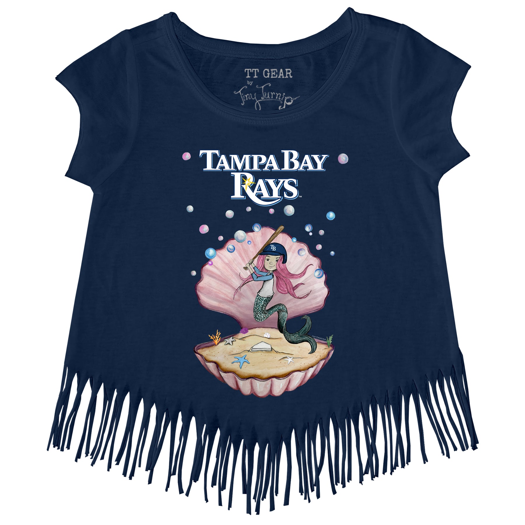 Tampa Bay Rays Mermaid Fringe Tee