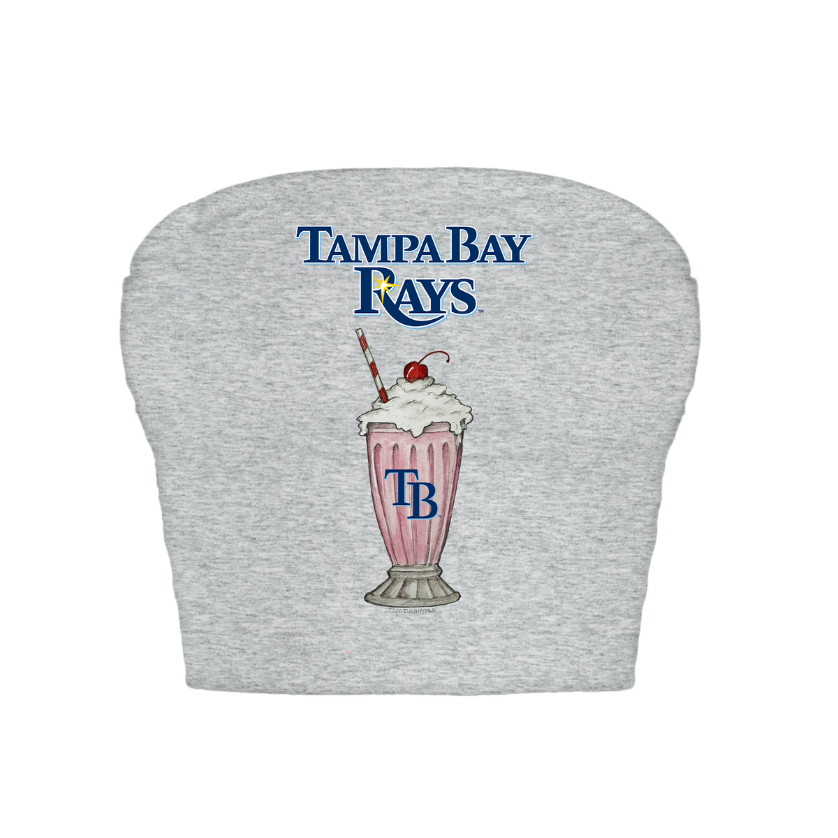 Tampa Bay Rays Milkshake Crop Tube Top