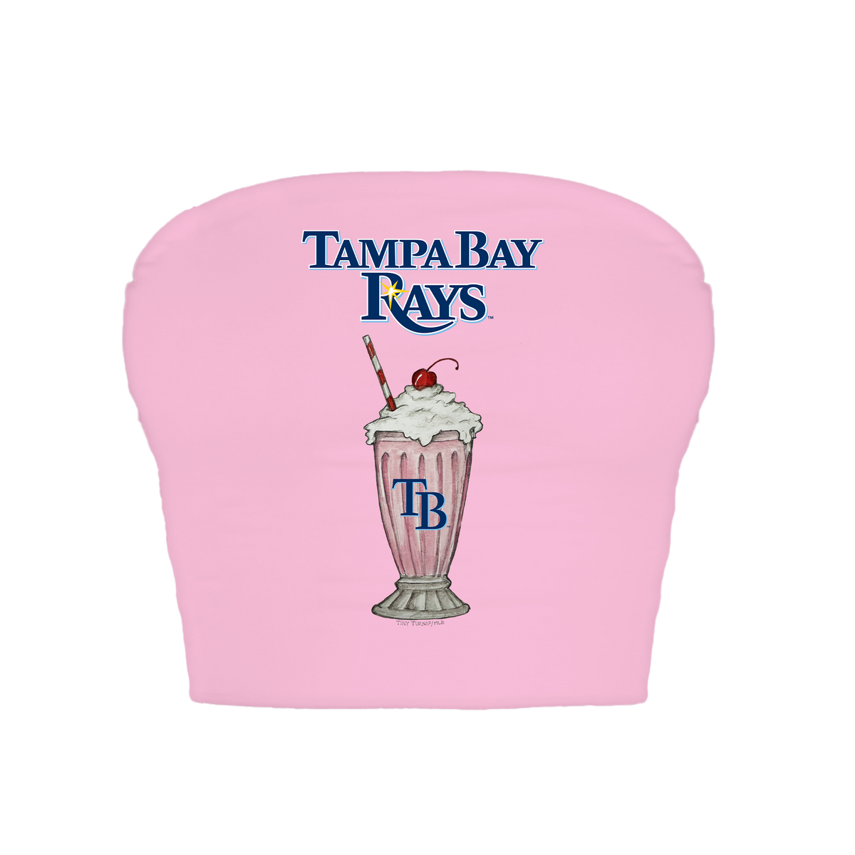 Tampa Bay Rays Milkshake Crop Tube Top