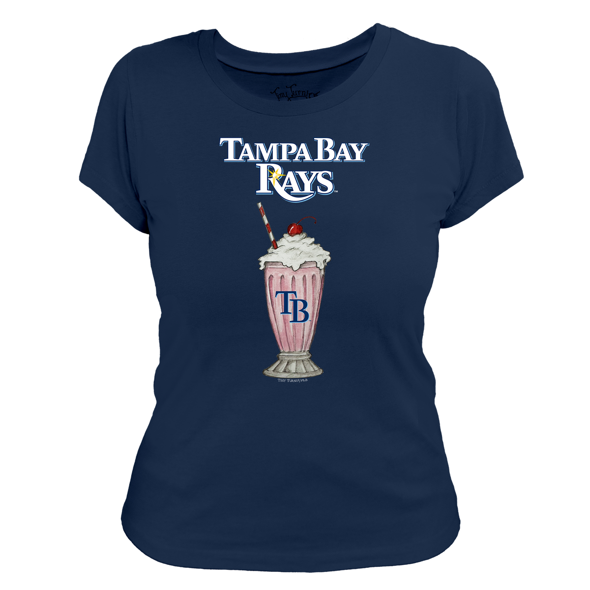 Tampa Bay Rays Milkshake Women's Tee Shirt