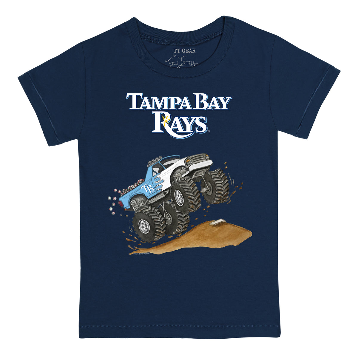 Tampa Bay Rays Monster Truck Tee Shirt