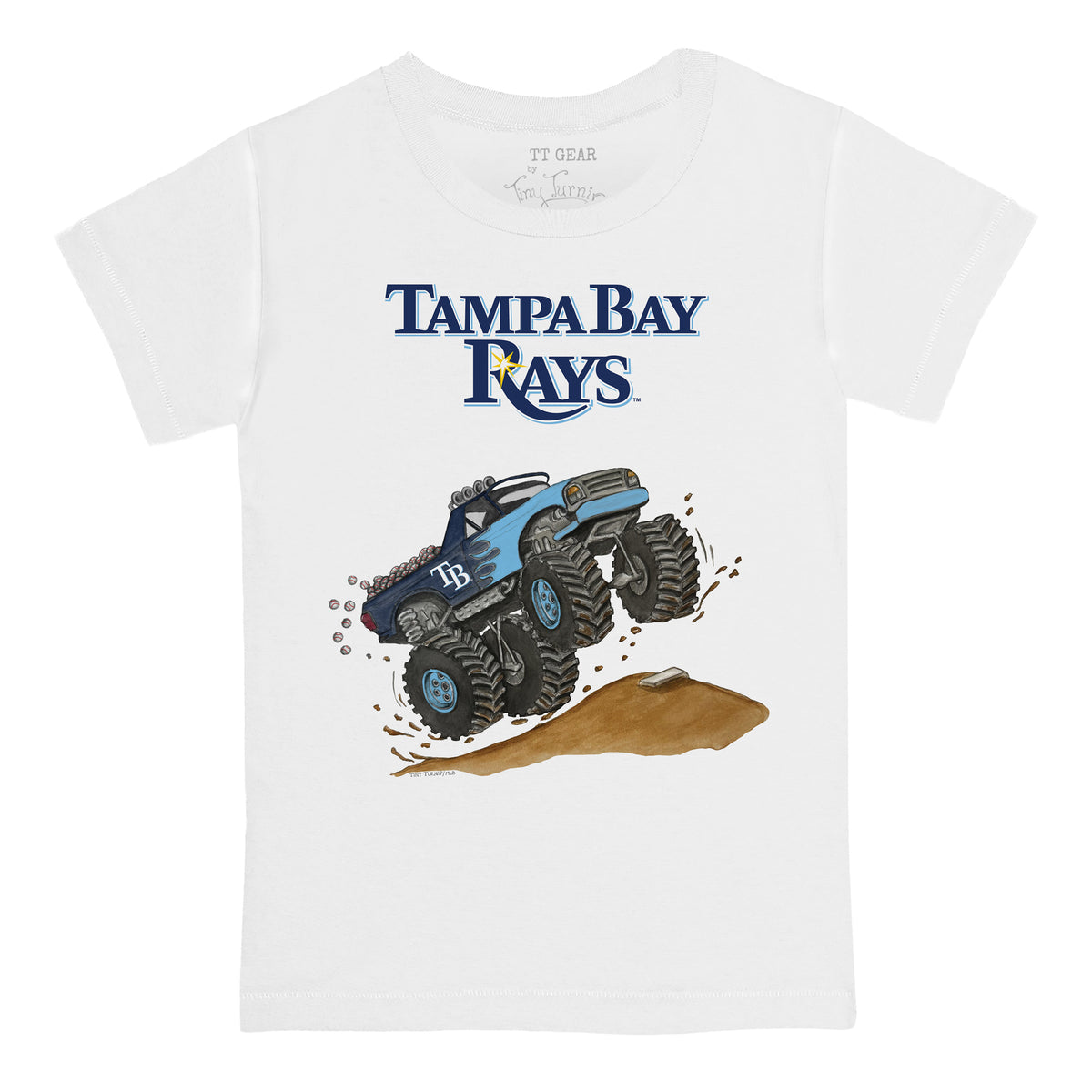 Tampa Bay Rays Monster Truck Tee Shirt