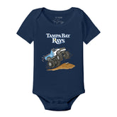 Tampa Bay Rays Monster Truck Short Sleeve Snapper