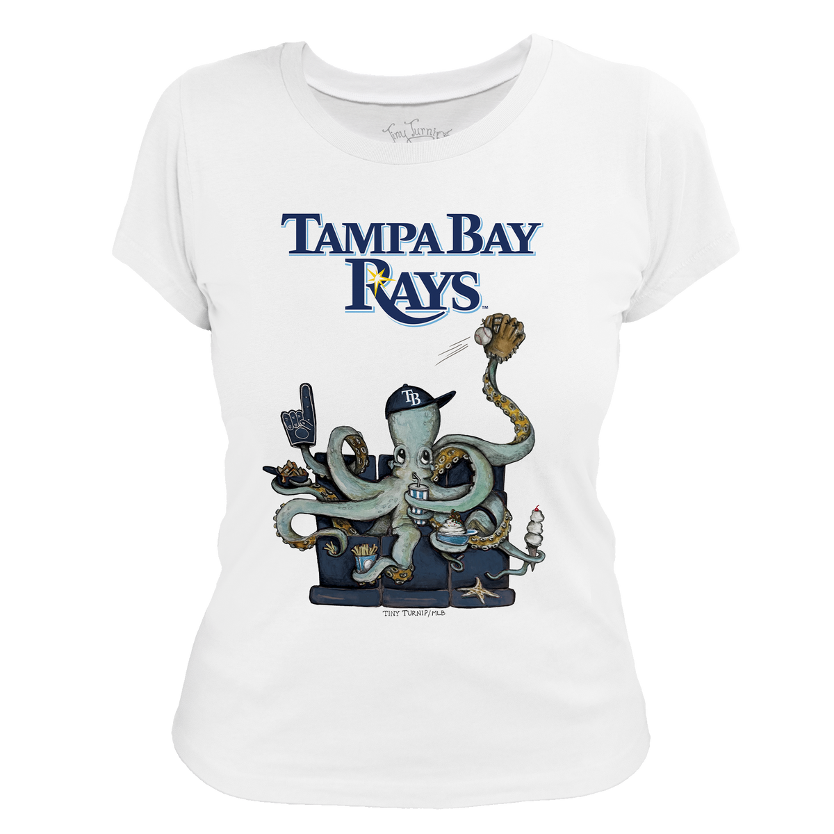 Tampa Bay Rays Octopus Tee Shirt