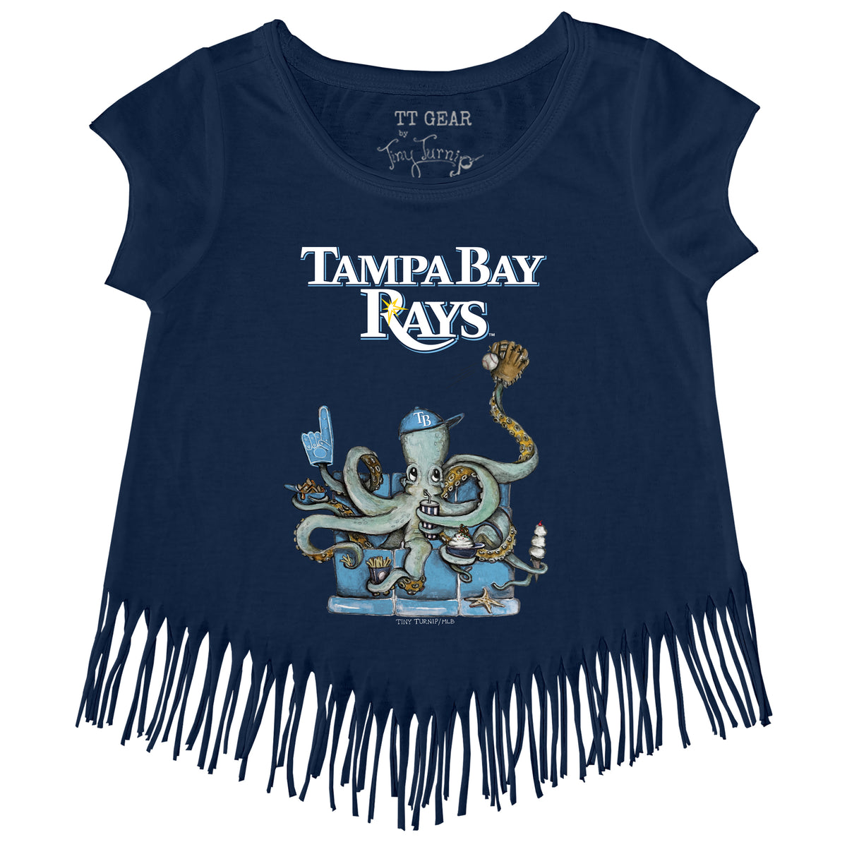 Tampa Bay Rays Octopus Fringe Tee