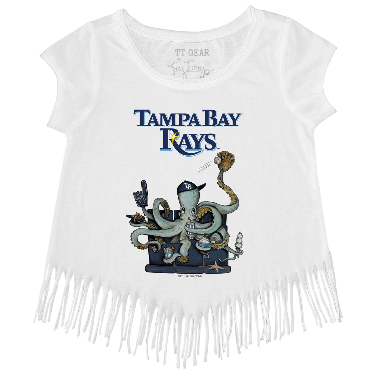 Tampa Bay Rays Octopus Fringe Tee