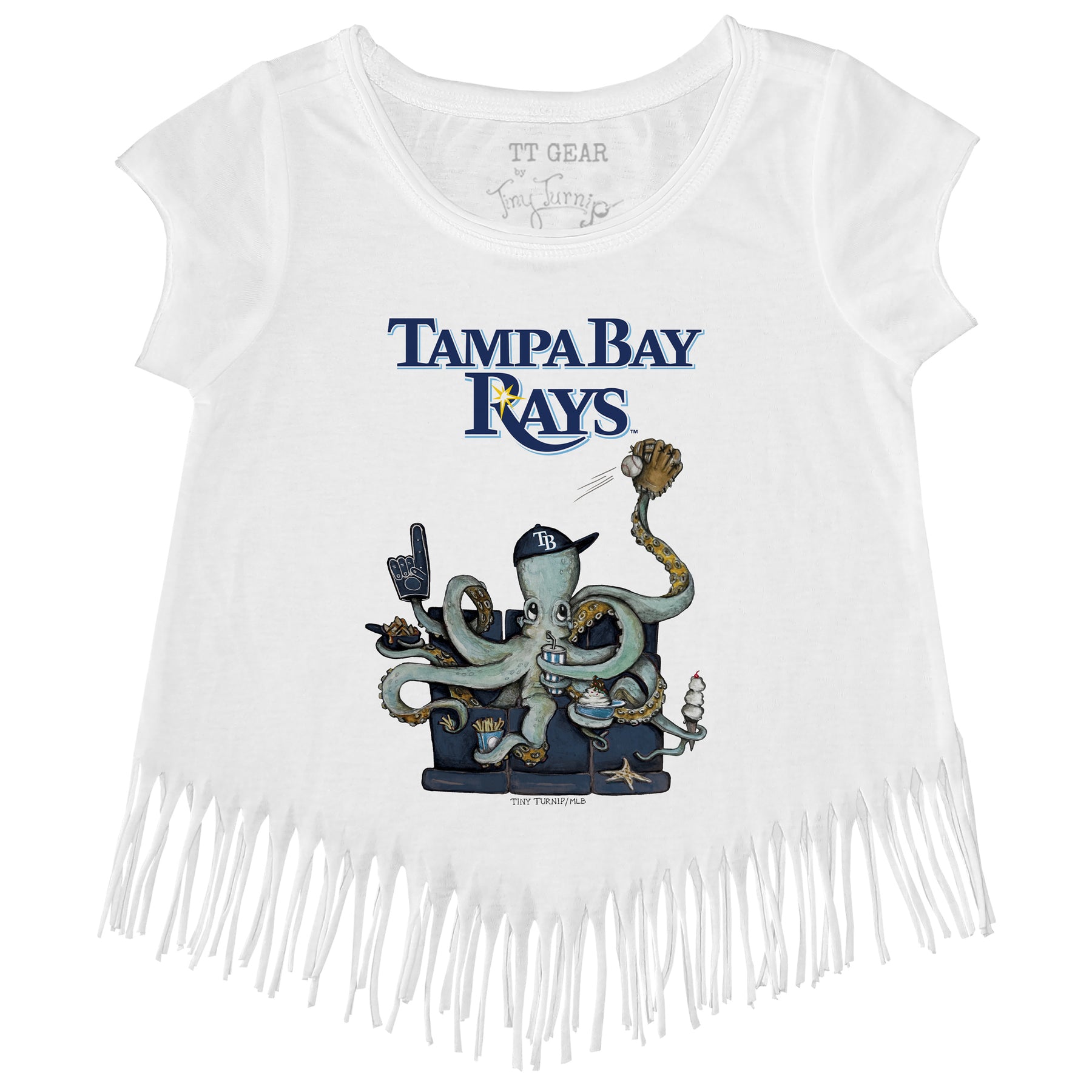 Tampa Bay Rays Octopus Fringe Tee