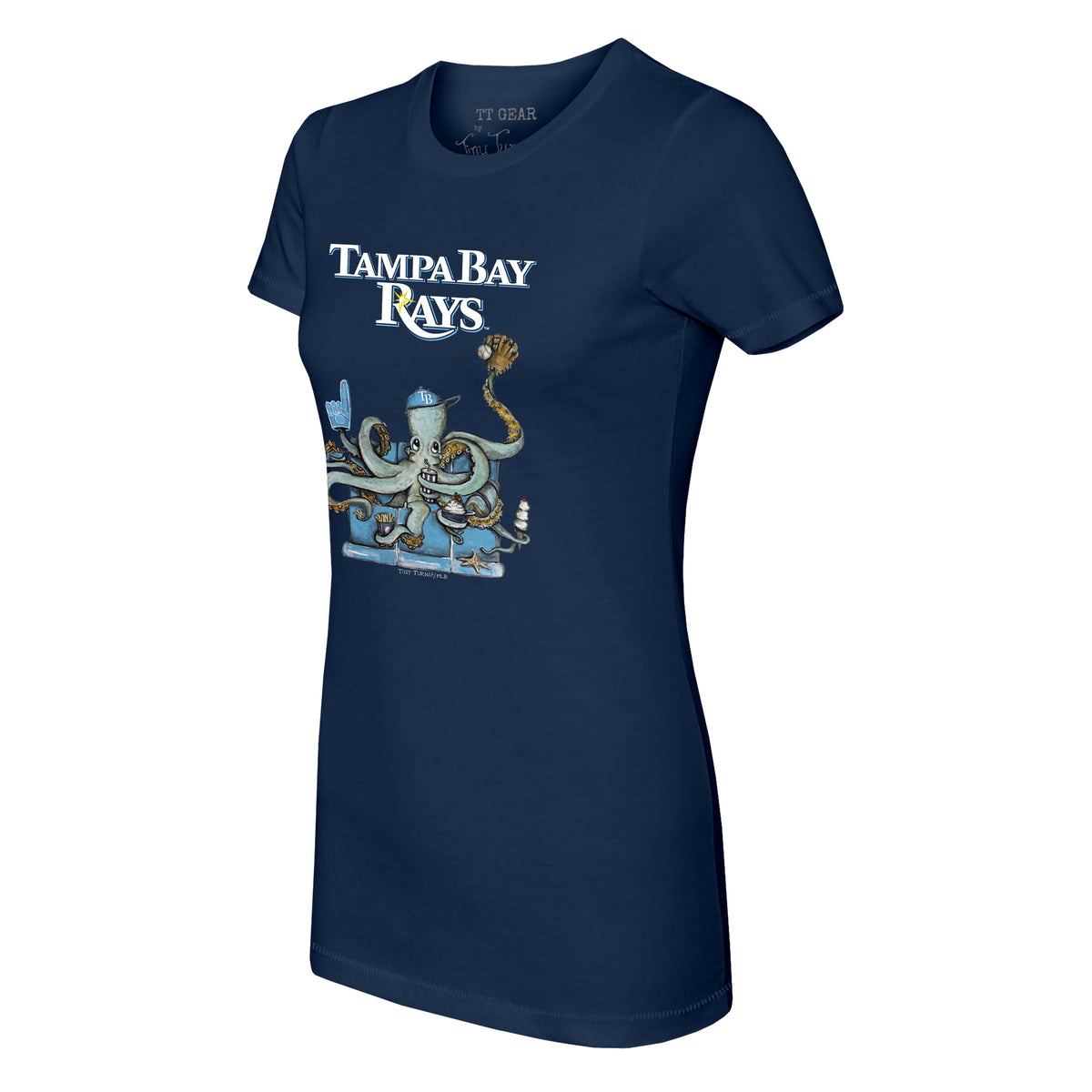 Tampa Bay Rays Octopus Tee Shirt