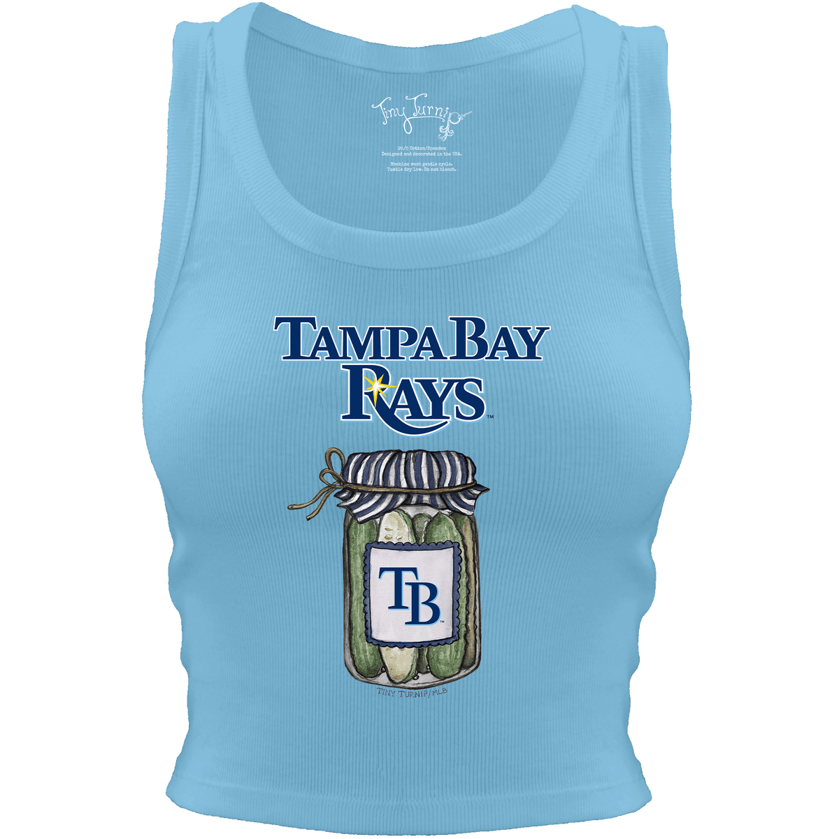 Tampa Bay Rays Pickle Jar Crop Tank