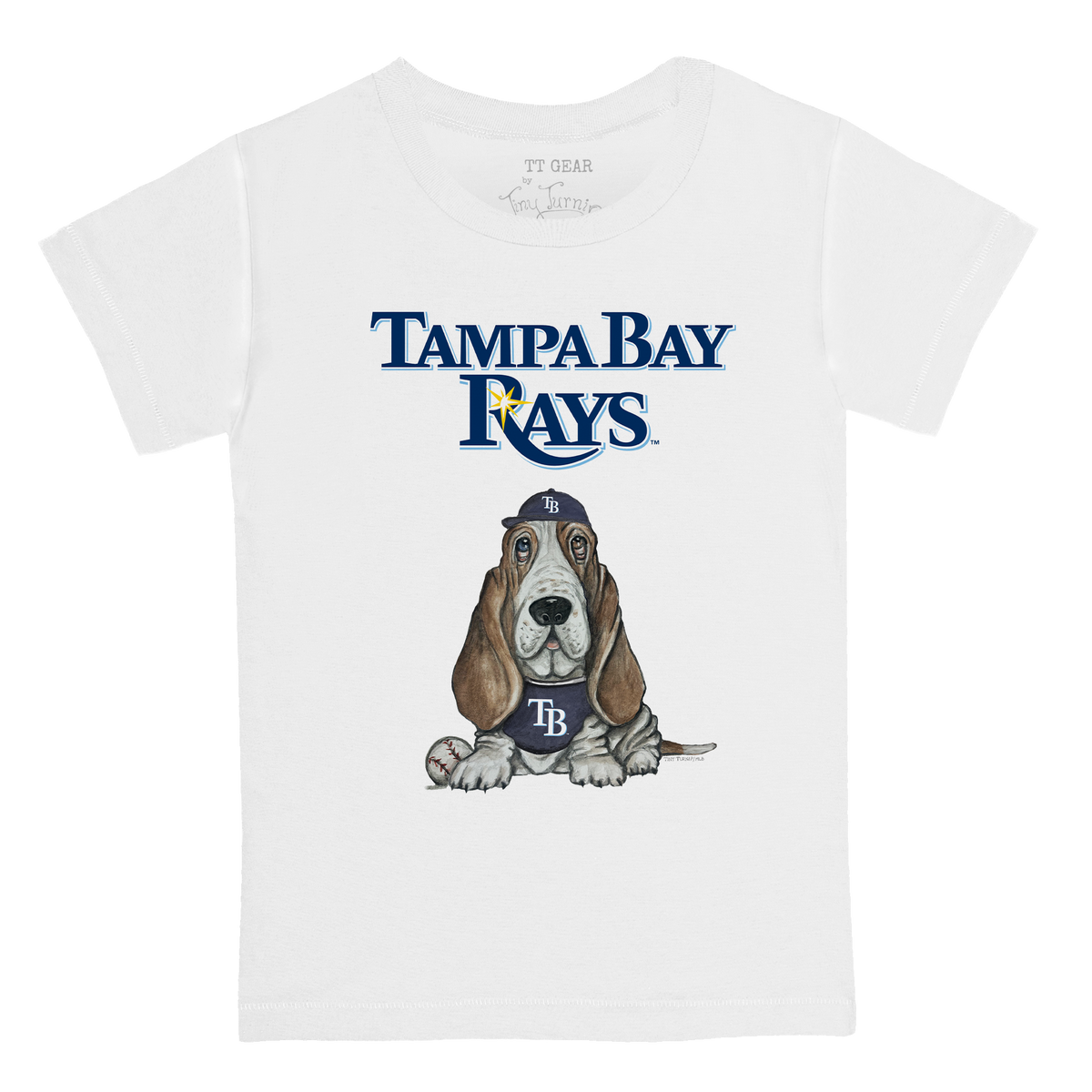 Tampa Bay Rays Puddy Kid's Tee Shirt - Tiny Turnip