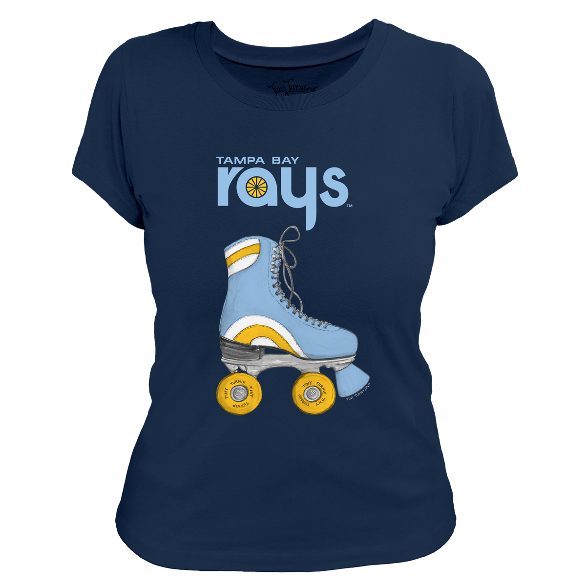 Tampa Bay Rays Retro Skate Women's Tee Shirt