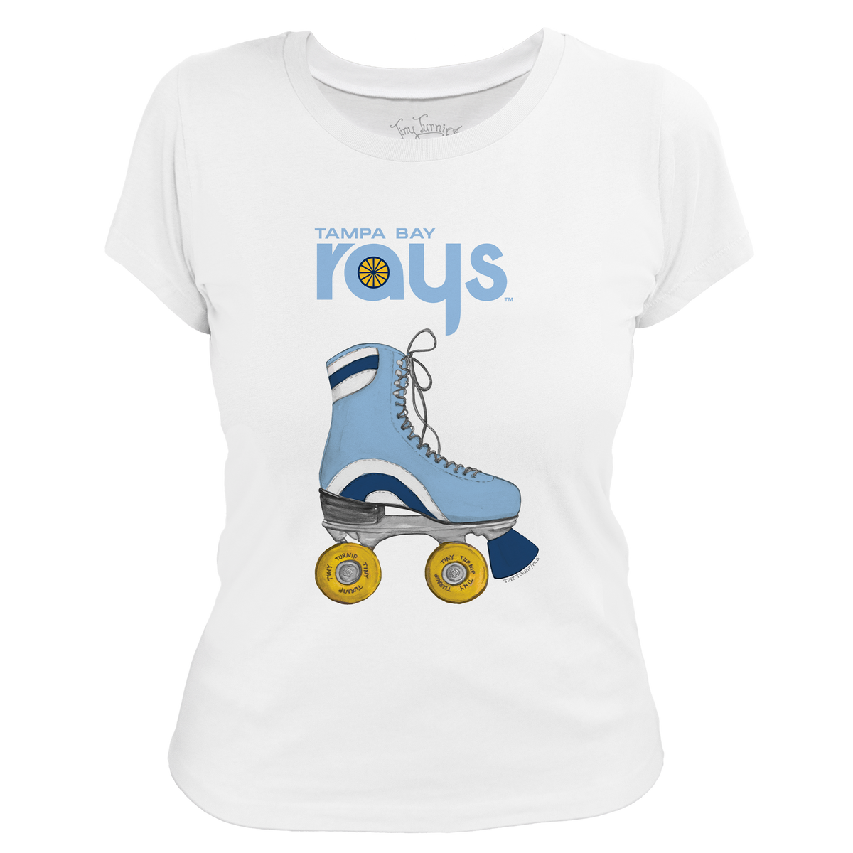 Tampa Bay Rays Retro Skate Women's Tee Shirt