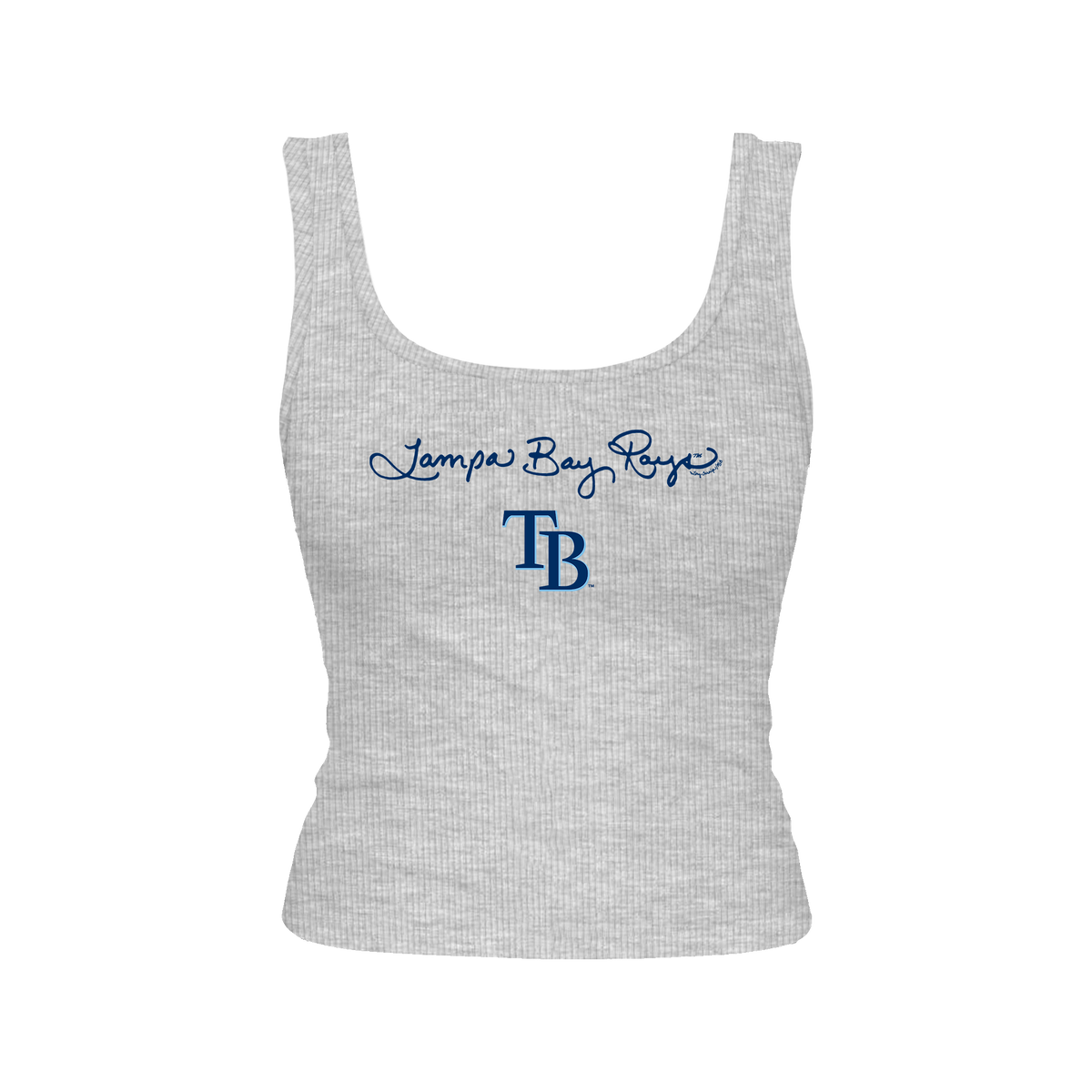 Tampa Bay Rays Logo Script Emmy Tank