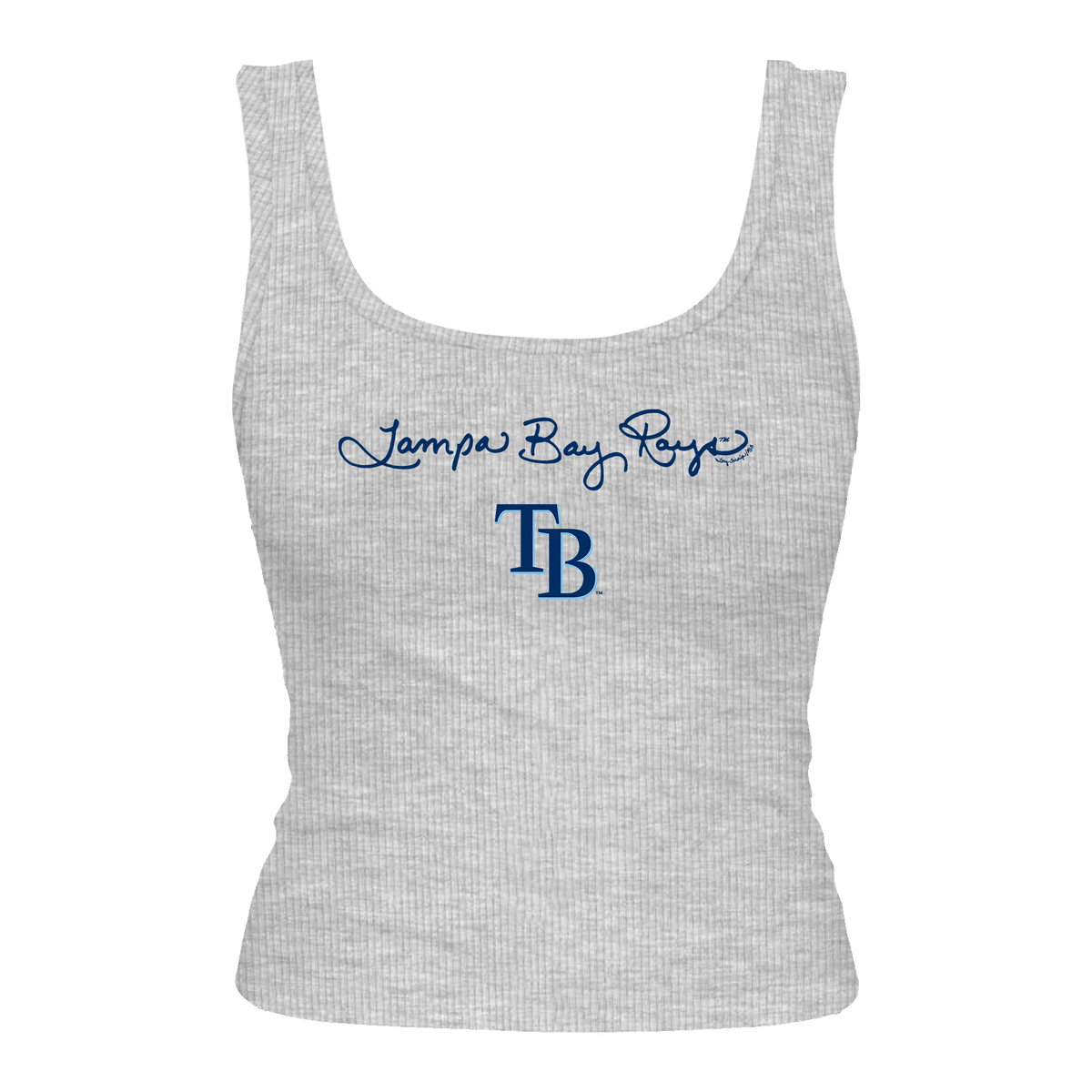 Tampa Bay Rays Logo Script Emmy Tank