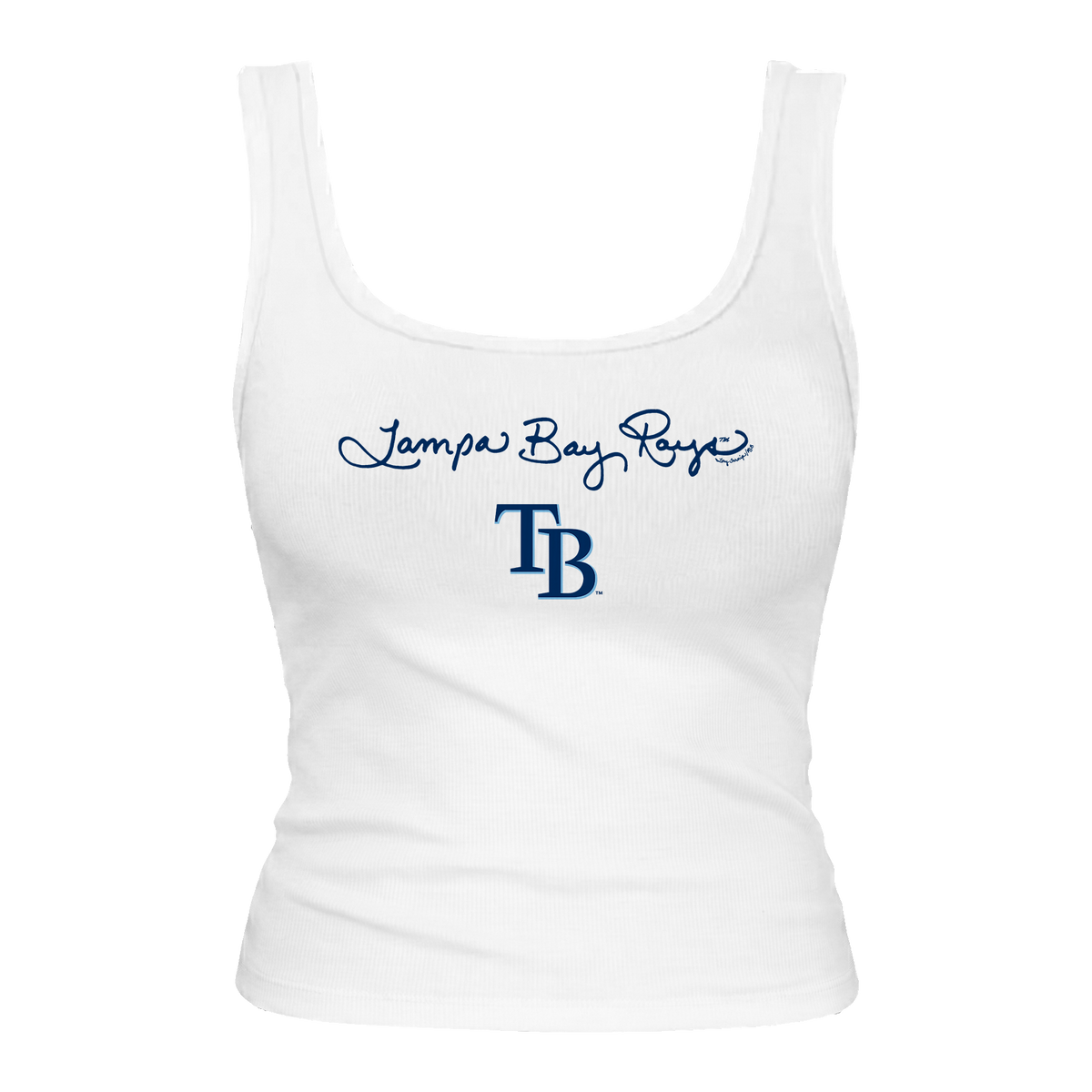 Tampa Bay Rays Logo Script Emmy Tank