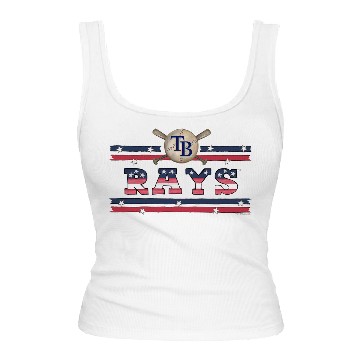 Tampa Bay Rays Stars and Stripes Emmy Tank