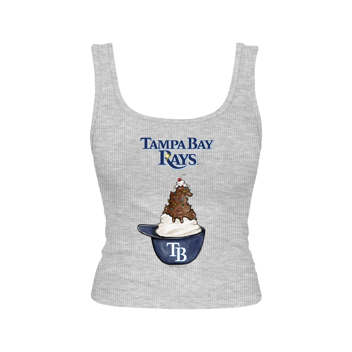 Tampa Bay Rays Sundae Helmet Emmy Tank