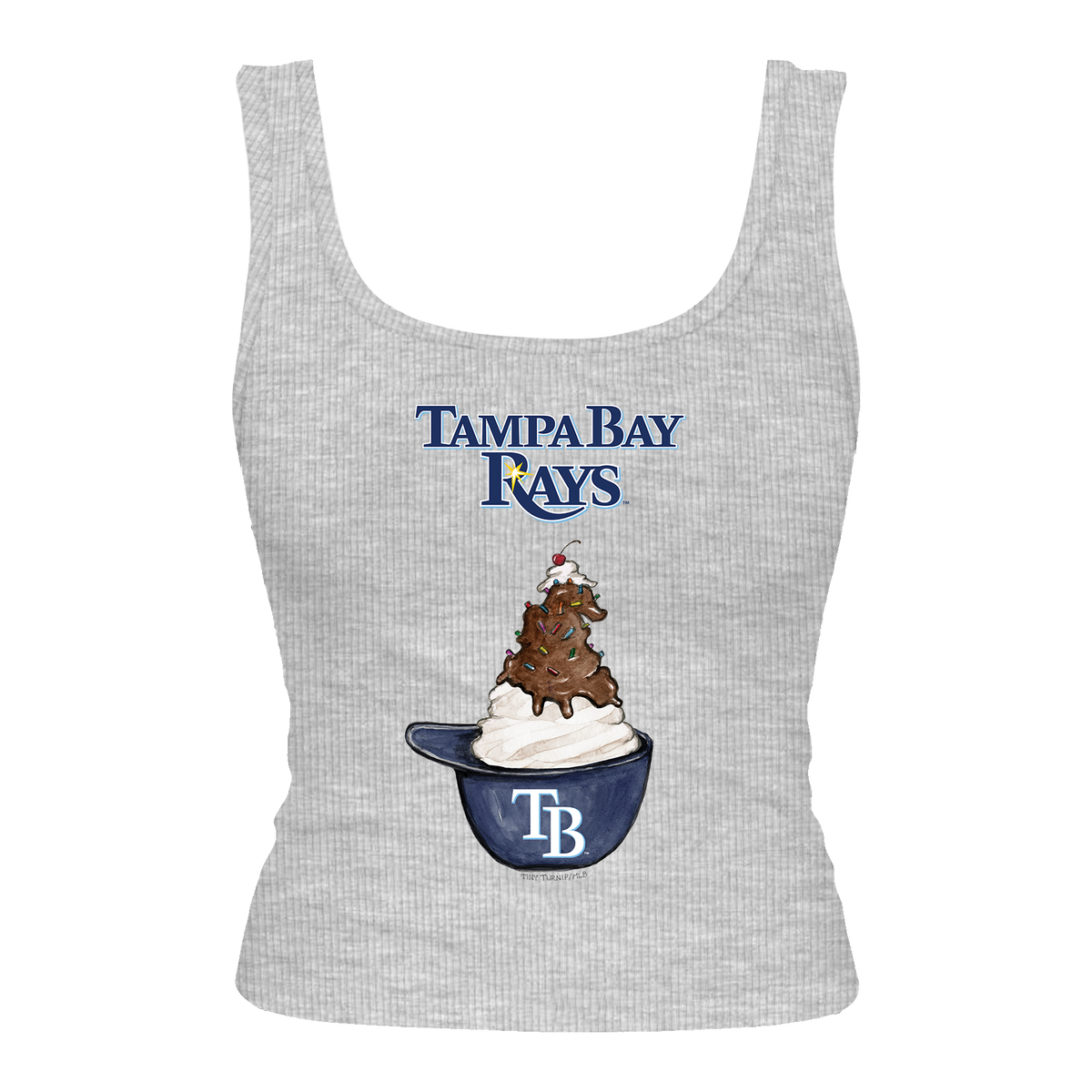 Tampa Bay Rays Sundae Helmet Emmy Tank