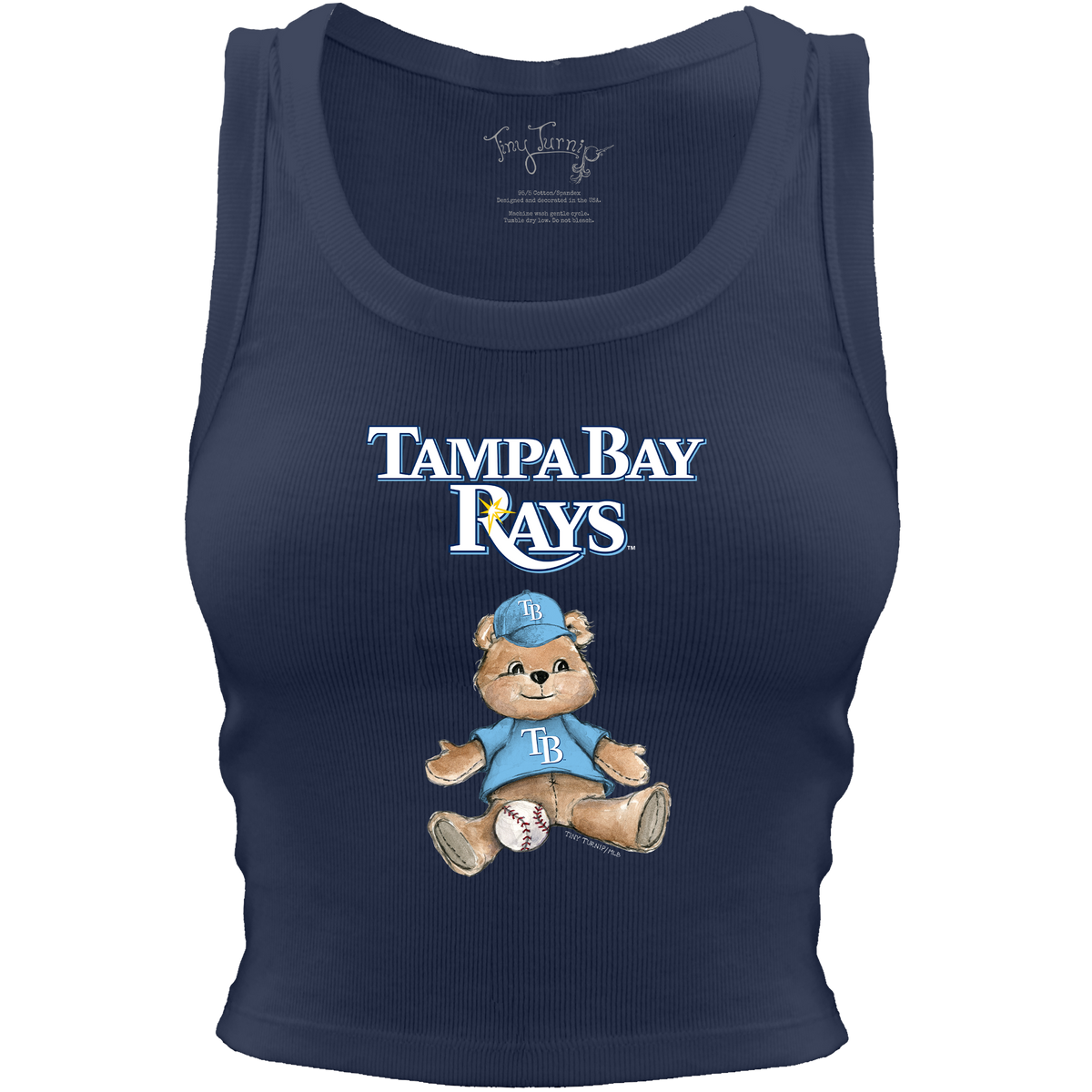 Tampa Bay Rays Teddy Crop Tank