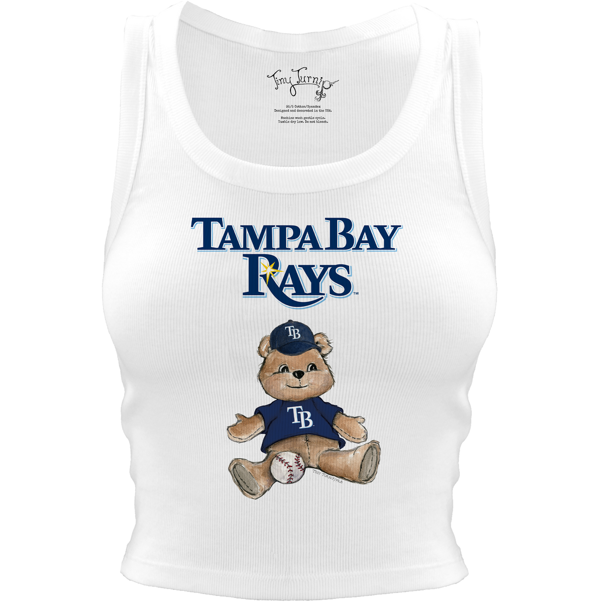 Tampa Bay Rays Teddy Crop Tank