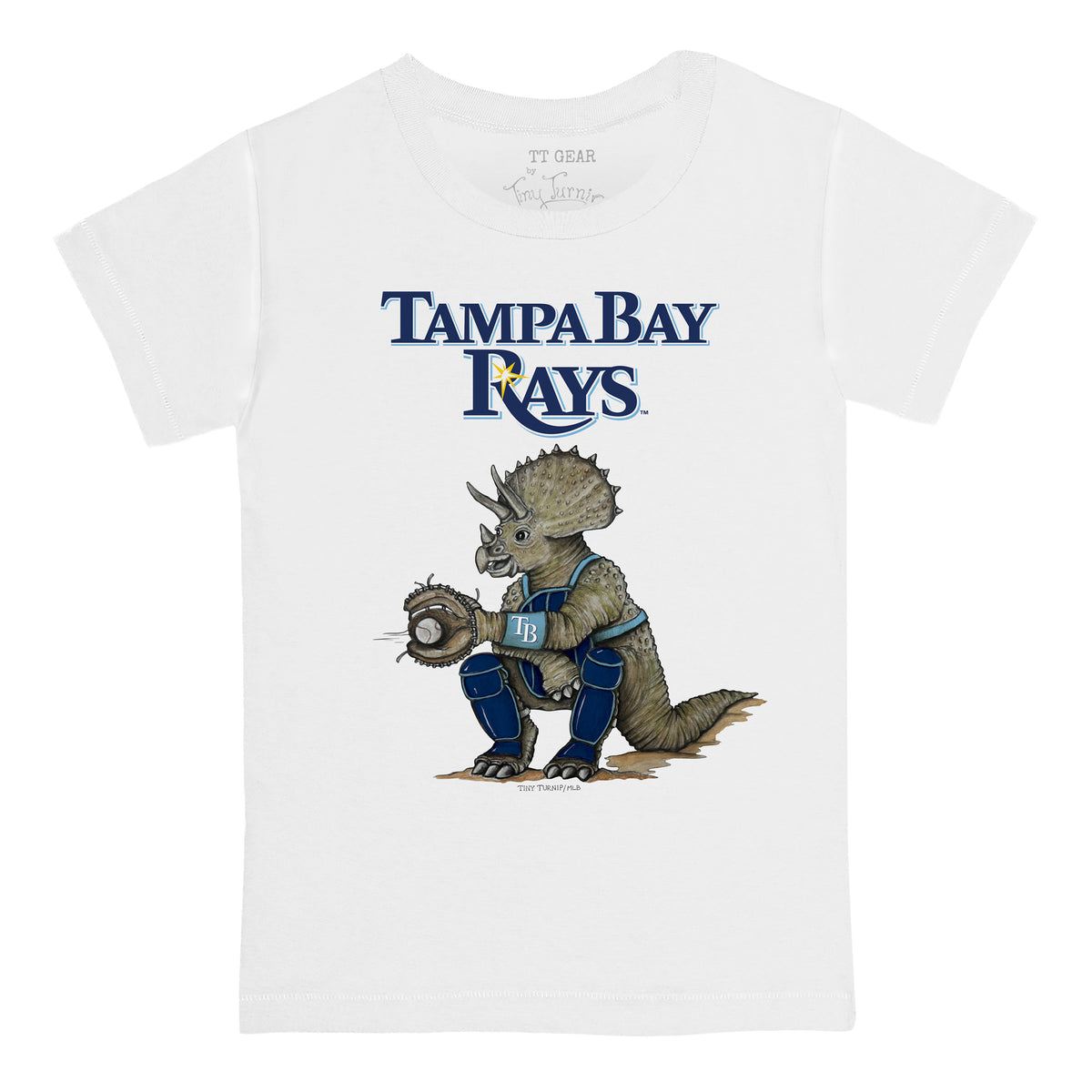 Tampa Bay Rays Triceratops Tee Shirt