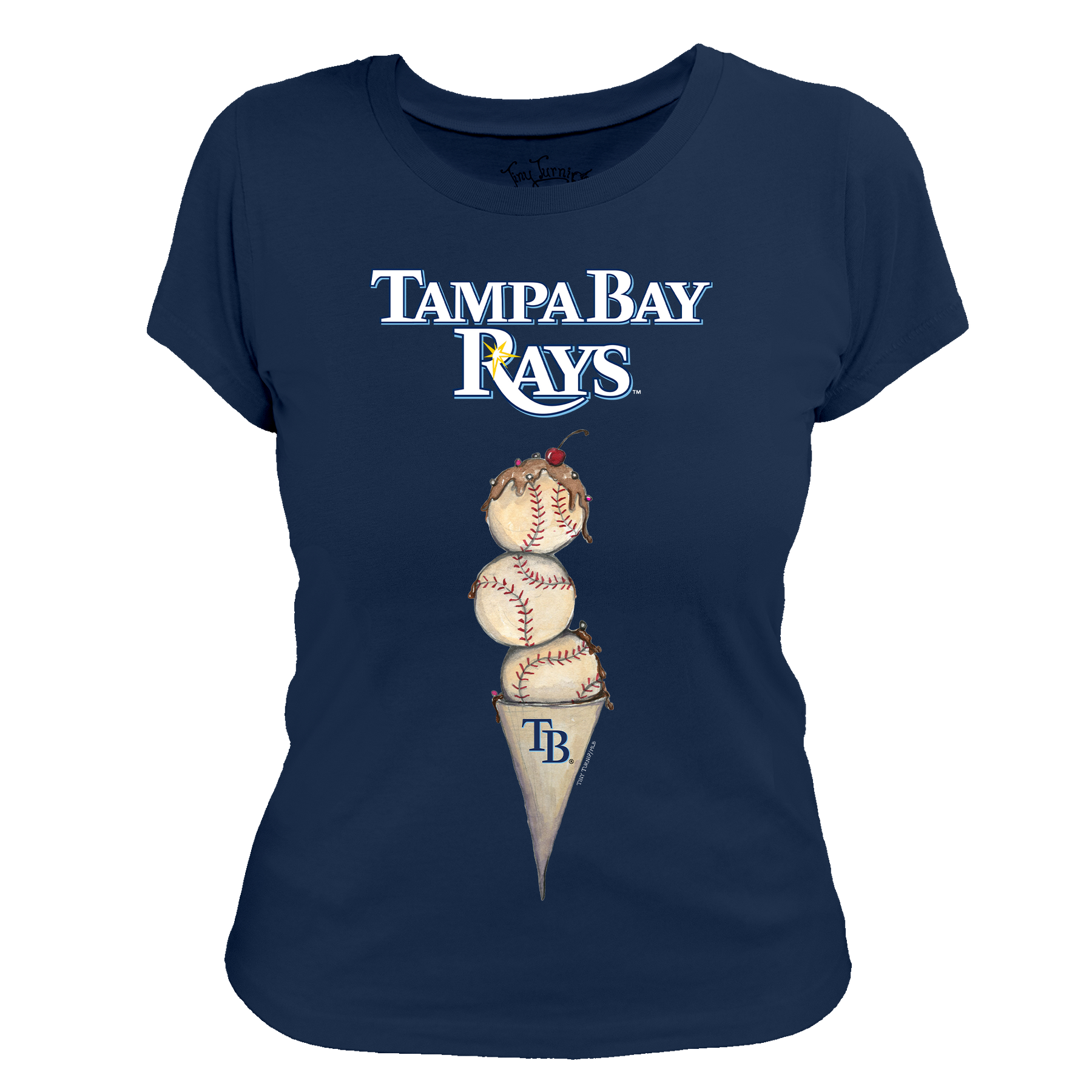 Tampa Bay Rays Triple Scoop Women's Tee Shirt