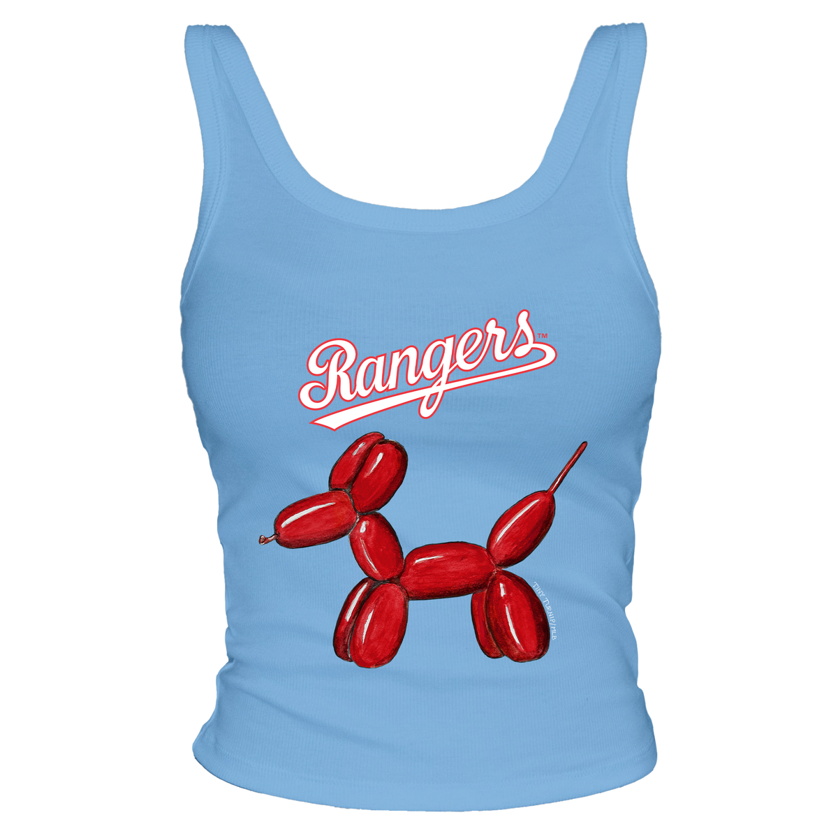Texas Rangers Balloon Dog Tank