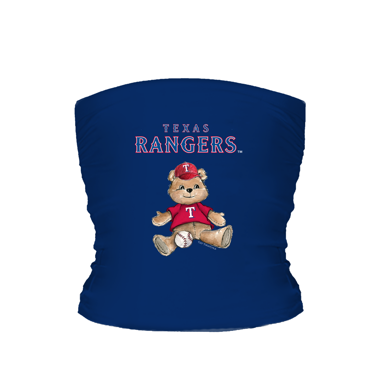 Texas Rangers Teddy Tube Top - Tiny Turnip