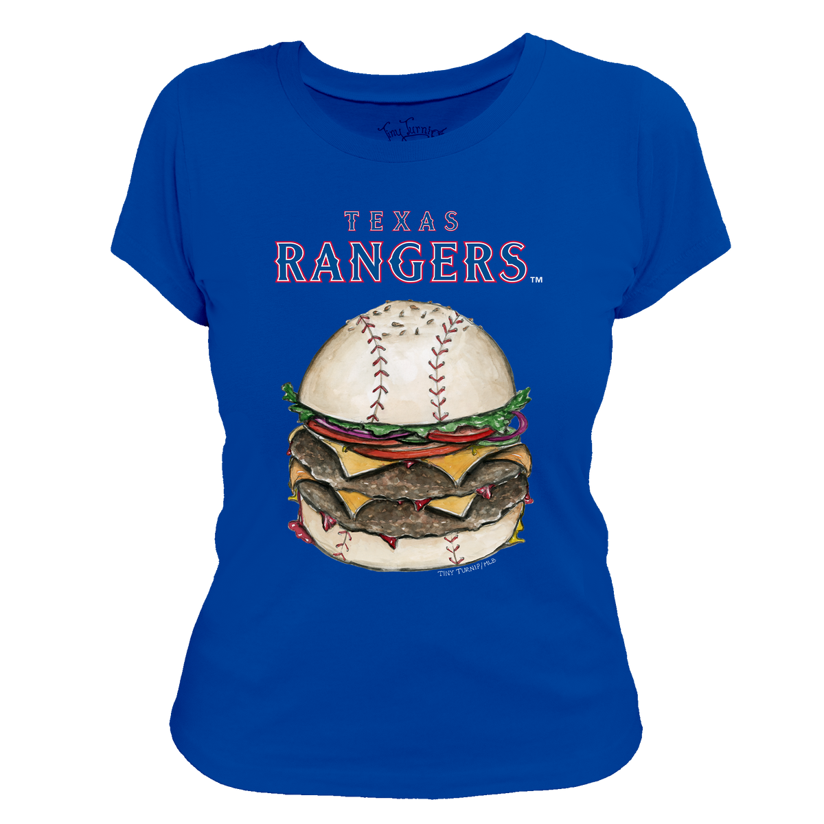 Texas Rangers Burger Tee Shirt