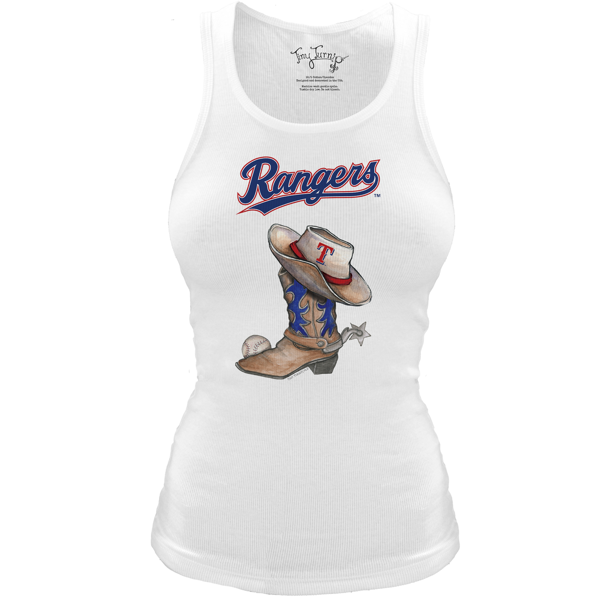 Texas Rangers Cowboy Boot Classic Tank